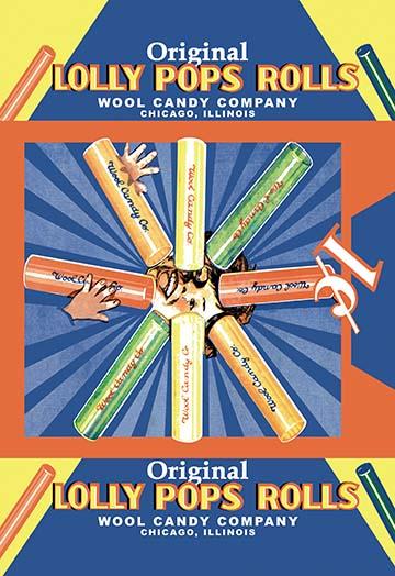 Antique Candy Boxes and Packaging Poster Print showcasing vintage designs.