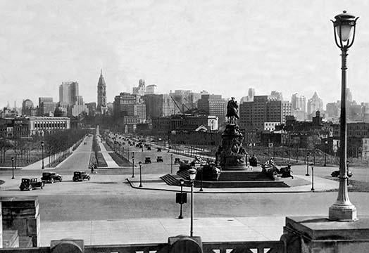Philadelphia Historic Photograph Poster Print showcasing the city's rich history.