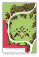 Aerial Views of Landscape Plans Poster Print by J. Weidermann showcasing landscape architecture amidst trees and plantings.