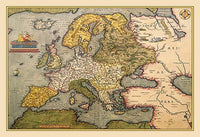 Abraham Ortelius Theatrum Orbis Terrarum Poster Print