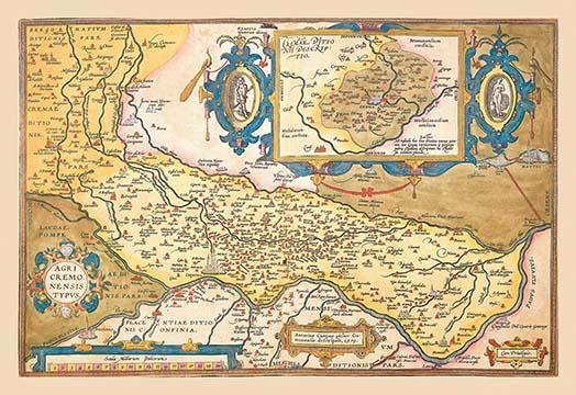 Abraham Ortelius Theatrum Orbis Terrarum Poster Print