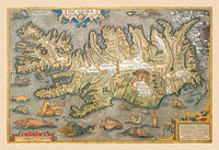 Abraham Ortelius Theatrum Orbis Terrarum Poster Print