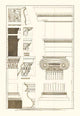 Architectural Drawings of Renaissance Architecture Poster Print