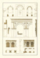 Architectural Drawings of Renaissance Architecture Poster Print by J. Buhlmann