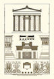 Architectural Drawings of Renaissance Architecture Poster Print by J. Buhlmann
