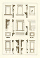 Architectural Drawings of Renaissance Architecture Poster Print by J. Buhlmann