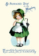 Irish vintage art reproduction poster print showcasing rich cultural aesthetics.