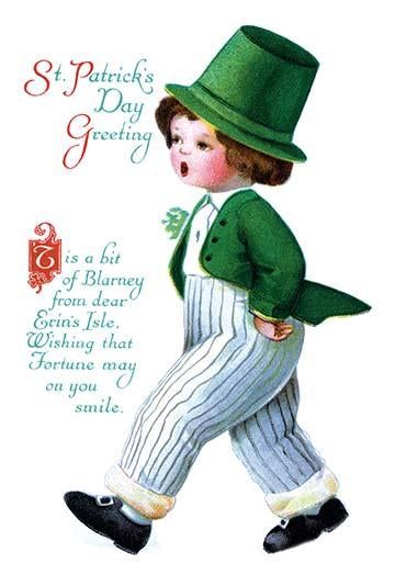 Irish vintage art print poster, high-quality reproduction.