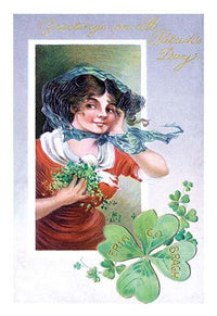 Irish vintage art reproduction poster print in multiple sizes.