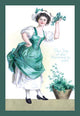 Irish vintage art reproduction poster print showcasing traditional charm