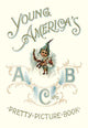 Victorian era children's book cover poster print featuring alphabet illustrations.