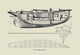 Antique yacht design print from 1891 by C.P. Kunhardt showing small yacht designs.