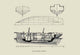 1891 Small Yacht Design Graphic Poster Print by C.P. Kunhardt