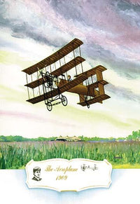 Biplanes with Double Wings Poster Print by Charles H. Hubbell