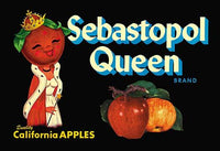 California Royalty Vintage Fruit Crate Label Poster Print