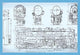 Railroad Schematics & Plans Poster Print showcasing intricate designs and engineering plans.