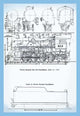 Railroad Schematics & Plans Poster Print showcasing detailed designs.