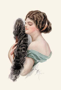 Harrison Fisher Poster Print - The Father of a Thousand Girls