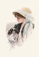 Harrison Fisher Poster Print - The Father of a Thousand Girls