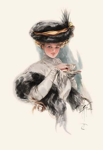 Harrison Fisher Poster Print - The Father of a Thousand Girls