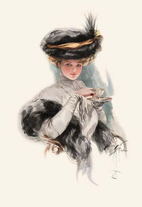 Harrison Fisher Poster Print - The Father of a Thousand Girls