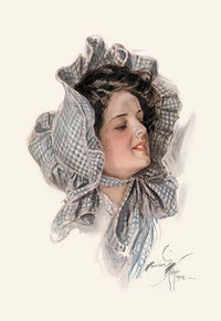 Harrison Fisher artwork poster print - The Father of a Thousand Girls