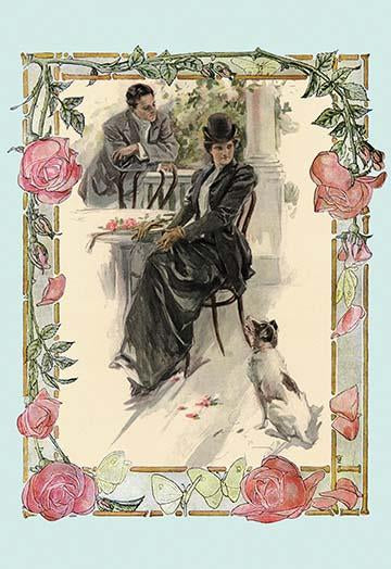 Harrison Fisher Poster Print - The Father of a Thousand Girls