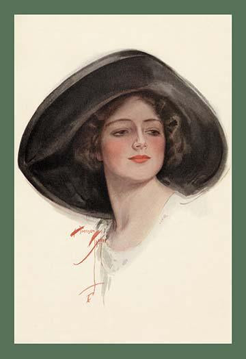 Harrison Fisher Poster Print - The Father of a Thousand Girls