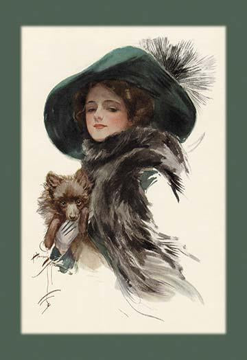 Harrison Fisher Poster Print - The Father of a Thousand Girls