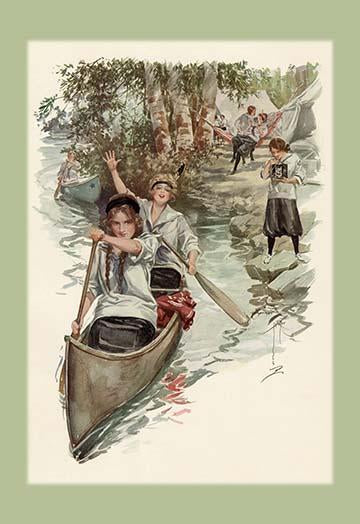 Harrison Fisher Poster Print - The Father of a Thousand Girls