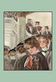 Harrison Fisher Poster Print showcasing exquisite commercial art