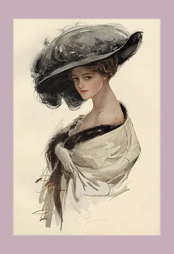 Harrison Fisher Iconic Artwork Poster Print