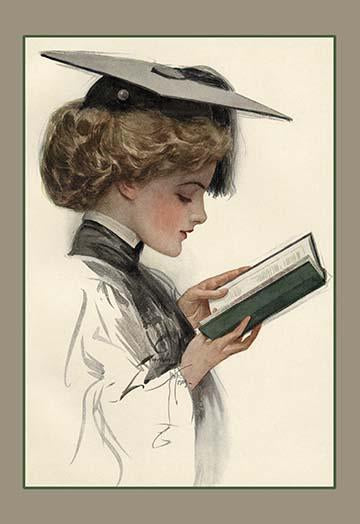 Harrison Fisher Poster Print - The Father of a Thousand Girls