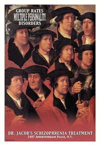 Multiple Personalities Poster Print by Wilbur Pierce featuring Dutch Burgers.