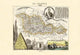Mid 19th Century Map of France Poster Print by Par M. Vuillemin