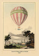 Lighter than Air hot air balloons poster print featuring helium and hydrogen filled balloons.