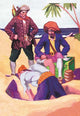 Pirates Adventure Illustrations Poster Print by George Taylor