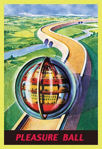 Trade Your Trouble for a Bubble Poster Print showcasing whimsical art.
