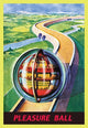 Trade Your Trouble for a Bubble Poster Print showcasing whimsical art.