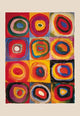Kandinsky Art Poster Print by Wassily Kandinsky, vibrant abstract artwork