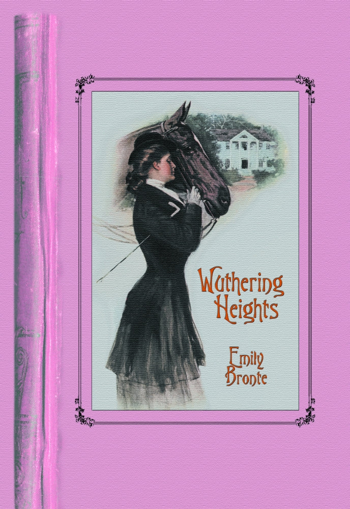 Modern interpretation of Wuthering Heights cover art by Sara Pierce.