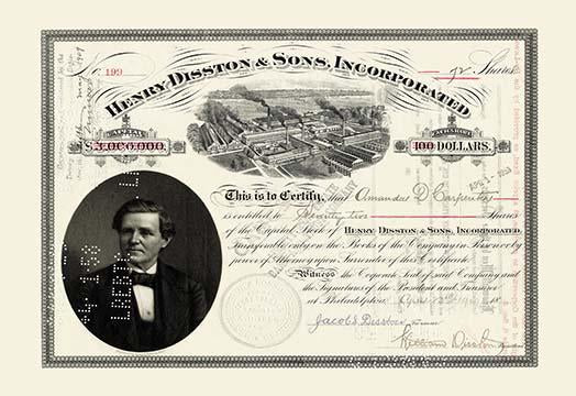 Historical Saw Blade Manufacturing Stock Poster Print