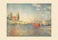 Claude Monet Impressionist Poster Print showcasing vibrant colors and artistic detail.