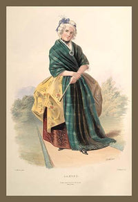 Scottish Vintage Art Poster Print by R.R. McIan, showcasing Scottish culture and landscapes.