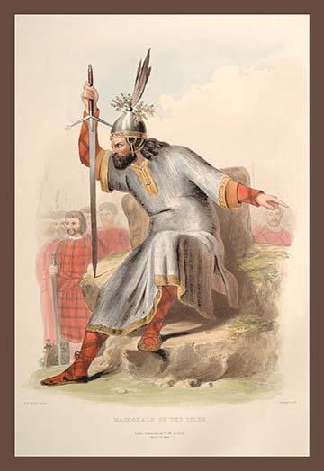 Scottish Vintage Art Reproduction Poster Print by R.R. McIan