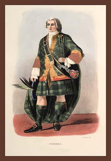 Scottish Vintage Art Poster Print by R.R. McIan