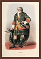 Scottish Vintage Art Poster Print by R.R. McIan