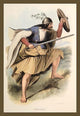 Scottish Vintage Art Print by R.R. McIan showcasing rich cultural heritage.