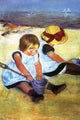 Mary Cassatt children's illustrations poster print featuring impressionist artwork.