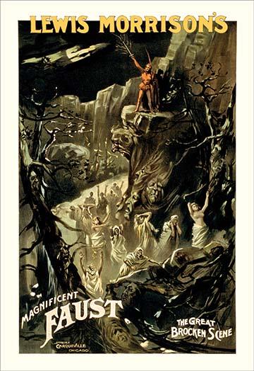 Lewis Morrison's Chance to Deal with the Devil Poster Print